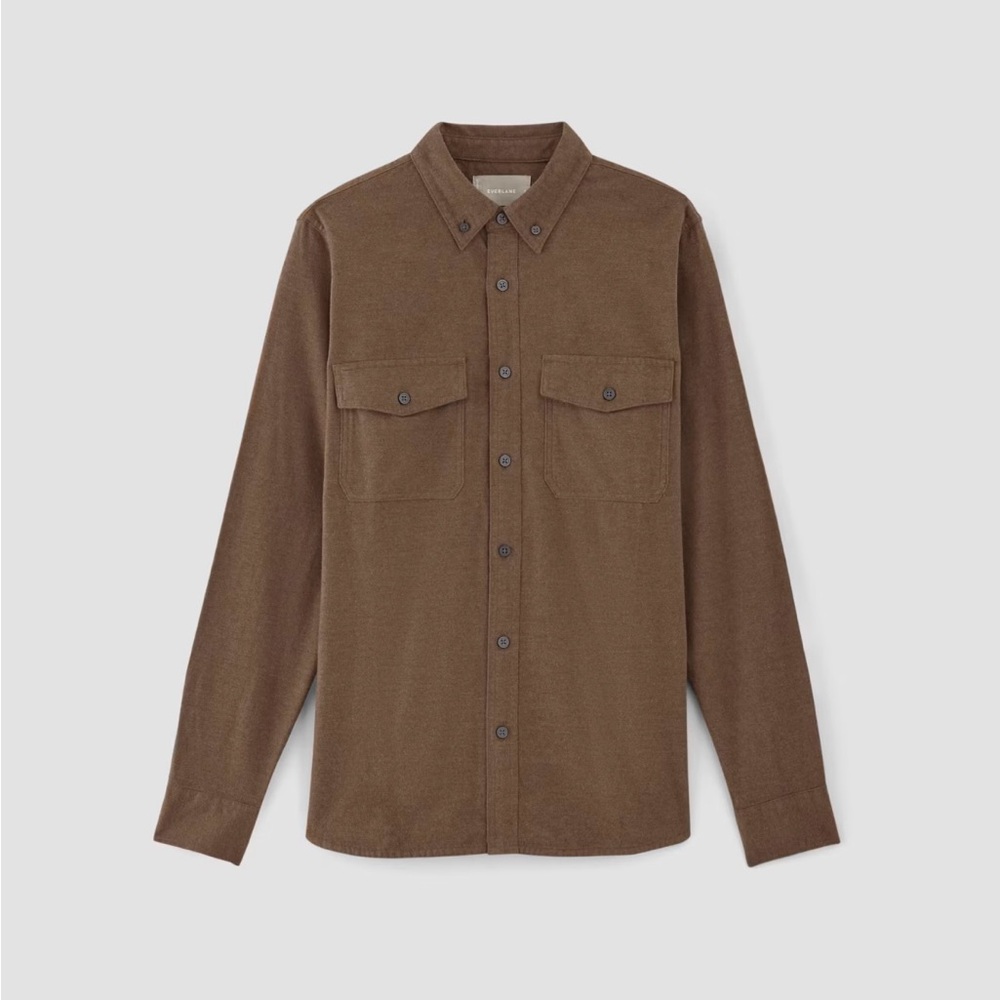 Everlane The Brushed Flannel Shirt Size Small